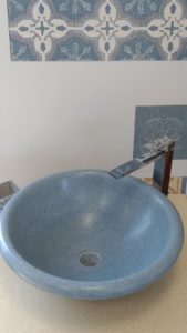 lavandino a bacinella col. 13 azzurro