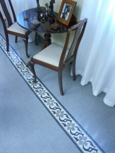 Studio con monocolore grigio 03 e art.1018